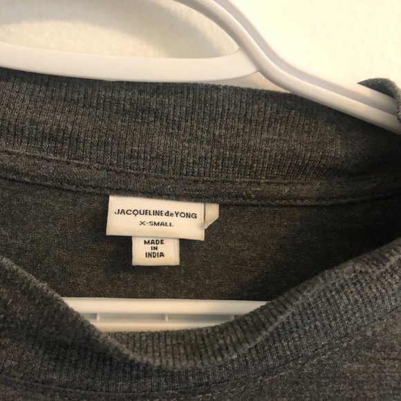 Grey mockneck Jacqueline de Yong dress - Picture 2 of 3